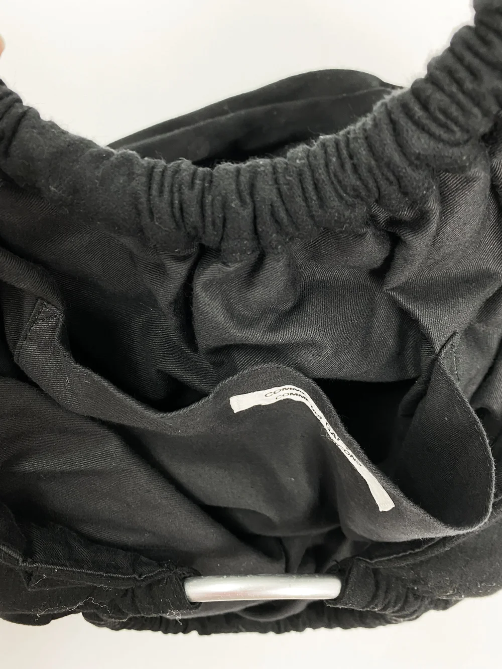 Comme des Garcons oversized ruffle bag — JAMES VELORIA